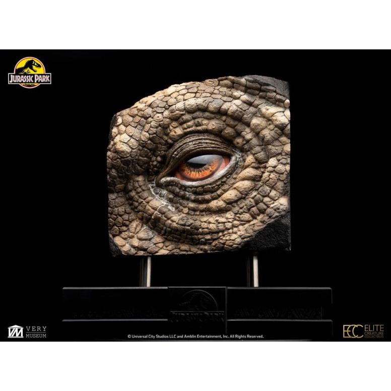 Toynami ECC Elite Creature Collectibles - Triceratops Ojo Prop (Reproducción) - Jurassic Park