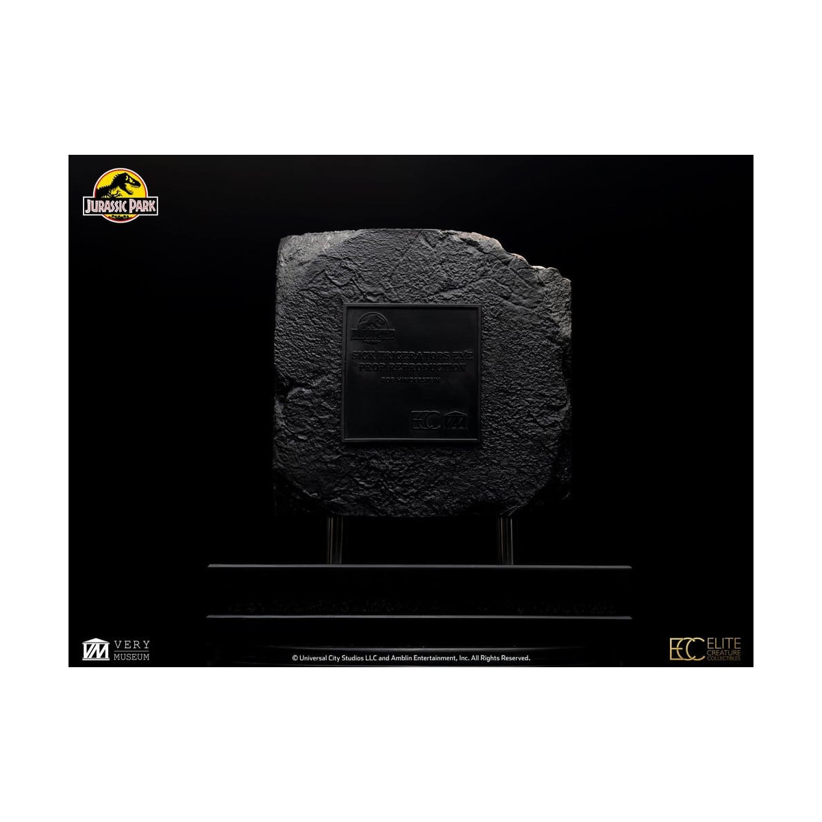 Toynami ECC Elite Creature Collectibles - Triceratops Ojo Prop (Reproducción) - Jurassic Park