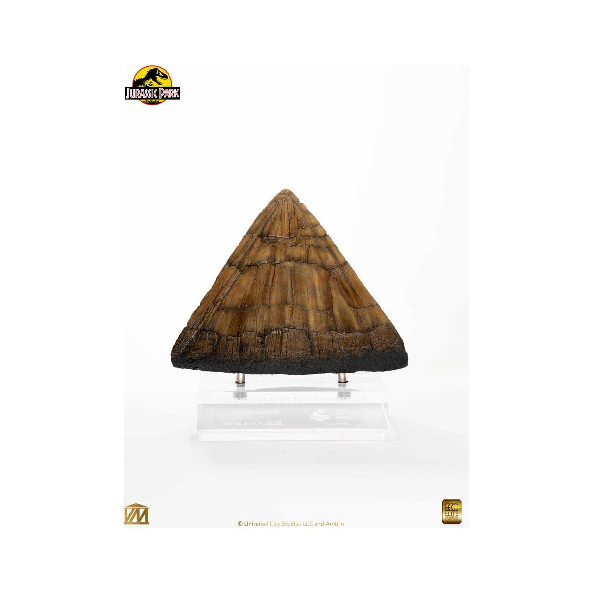 Toynami ECC Elite Creature Collectibles - Triceratops Spike Prop - Jurassic Park