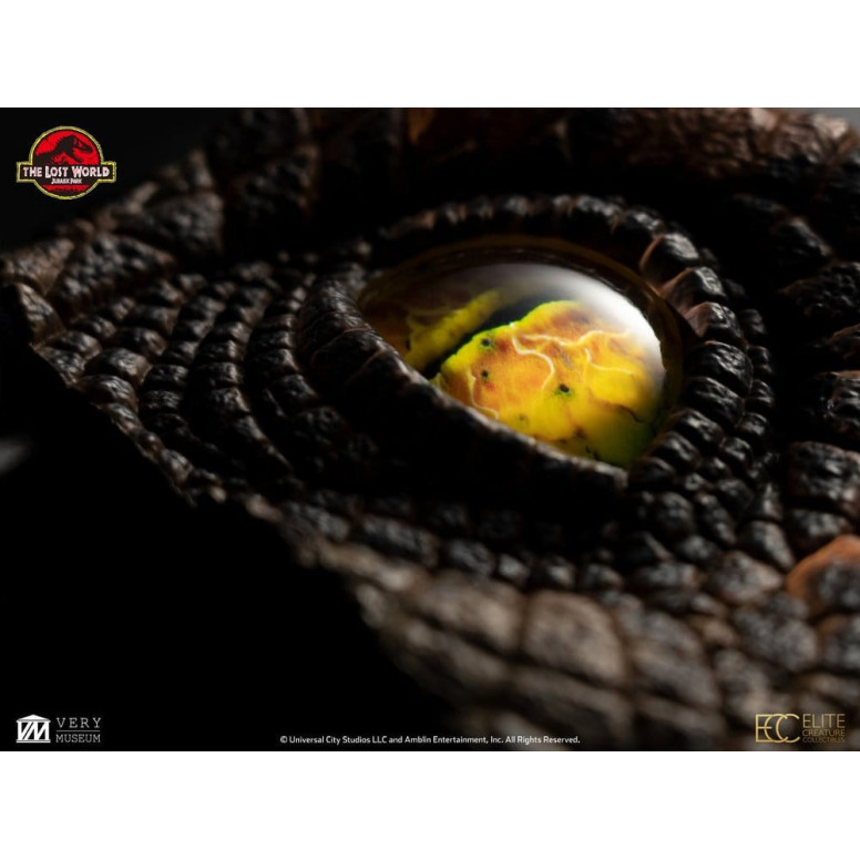 Toynami ECC Elite Creature Collectibles - Ojo de Velociraptor Macho - El Mundo Perdido: Jurassic Park