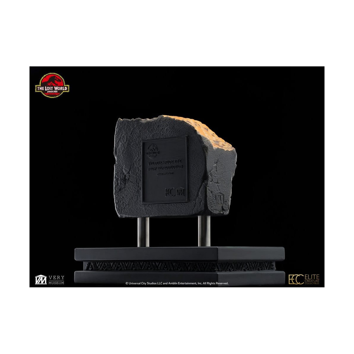 Toynami ECC Elite Creature Collectibles - Ojo de Velociraptor Macho - El Mundo Perdido: Jurassic Park