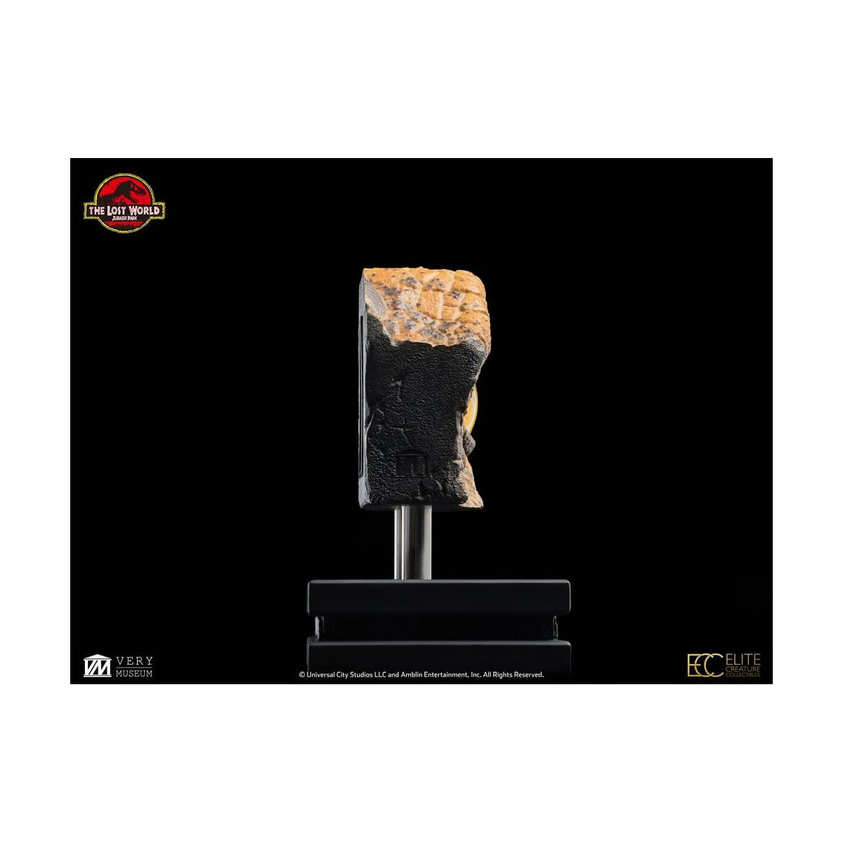 Toynami ECC Elite Creature Collectibles - Ojo de Velociraptor Macho - El Mundo Perdido: Jurassic Park