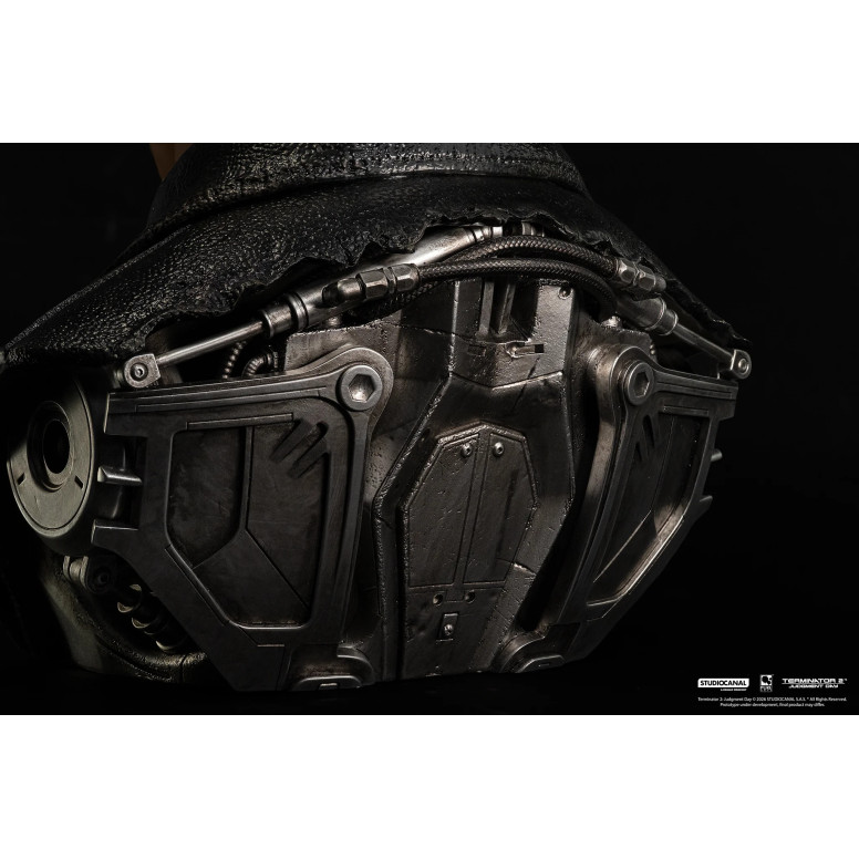 Pure Arts Terminator 2 T-800 Modelo 101 Arte Dañado en Batalla La Máscara