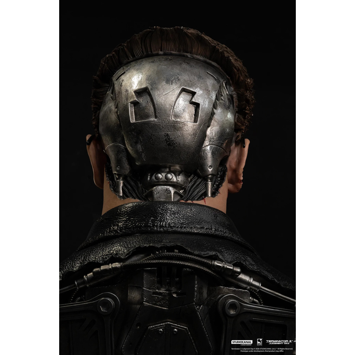 Pure Arts Terminator 2 T-800 Modelo 101 Arte Dañado en Batalla La Máscara