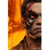 Pure Arts Terminator 2 T-800 Modelo 101 Arte Dañado en Batalla La Máscara