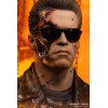 Pure Arts Terminator 2 T-800 Modelo 101 Arte Dañado en Batalla La Máscara