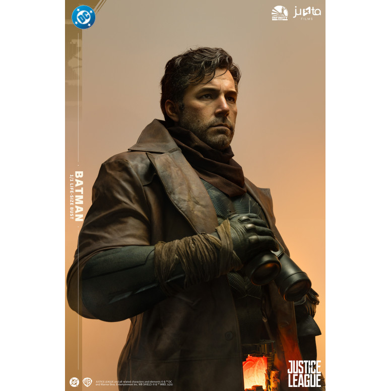 Infinity Studio × Juxta Films - "Zack Snyder's Justice League" Knightmare Batman 1/1 Half-Scale Bust