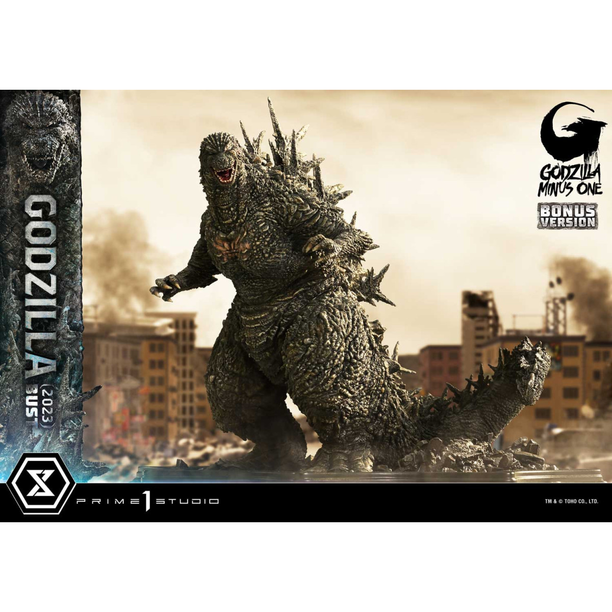 Prime 1 Studio - Busto Godzilla - Godzilla Menos Uno (2023) Bonus Version