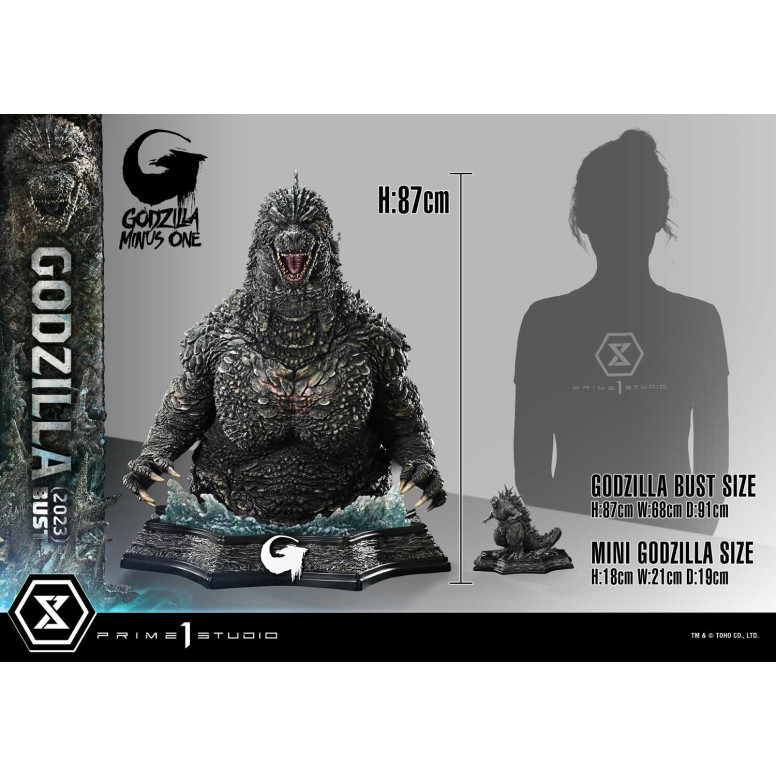 Prime 1 Studio - Busto Godzilla - Godzilla Menos Uno (2023) Bonus Version