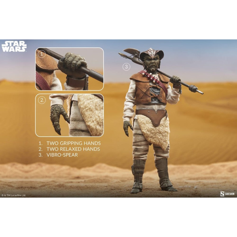 Sideshow Star Wars - Wooof 1/6 Escoria y Villanía - El Retorno del Jedi