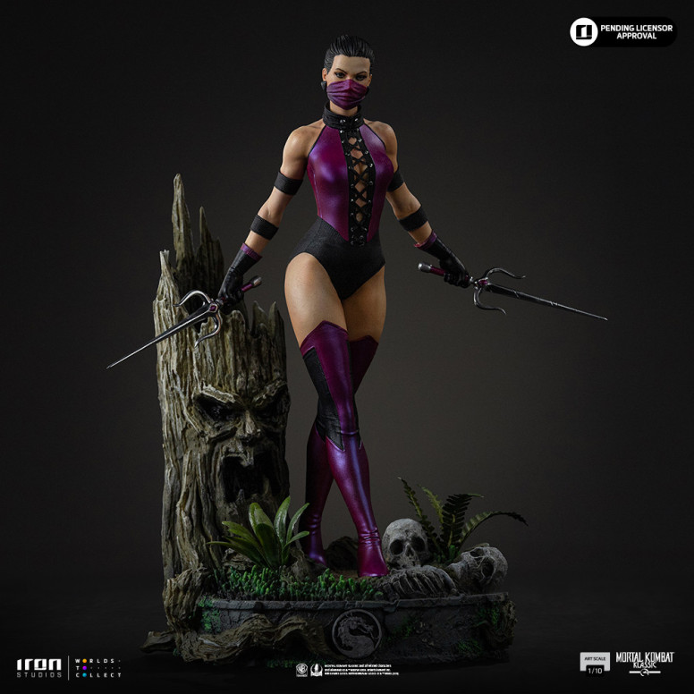 Iron Studios - Mortal Kombat - Mileena Arte Escala 1/10