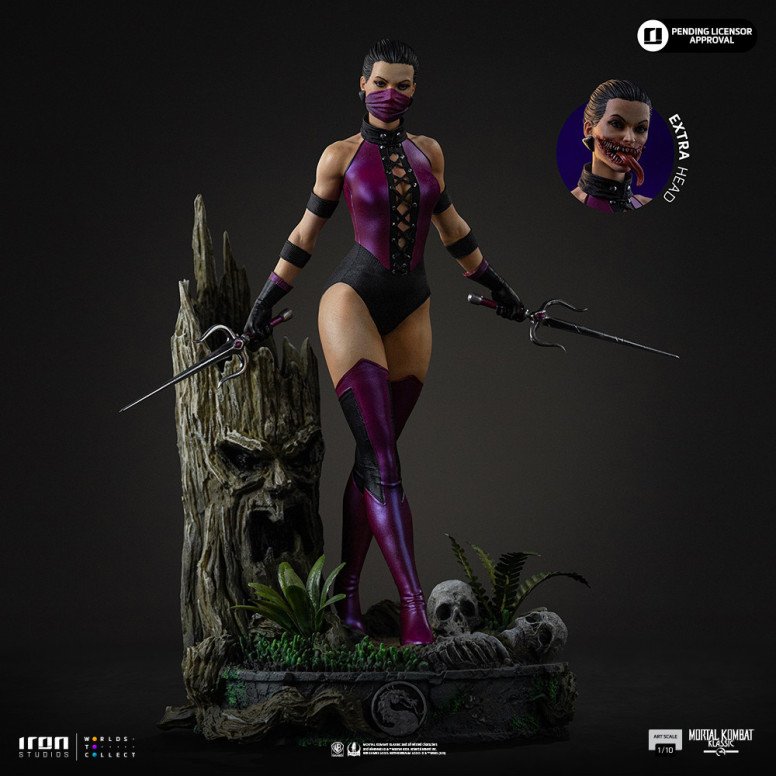 Iron Studios - Mortal Kombat - Mileena Arte Escala 1/10