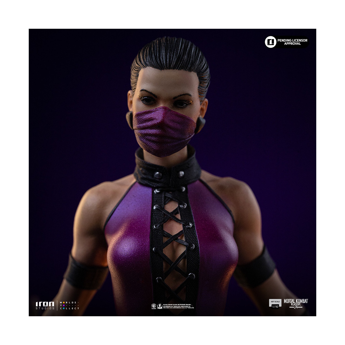 Iron Studios - Mortal Kombat - Mileena Arte Escala 1/10