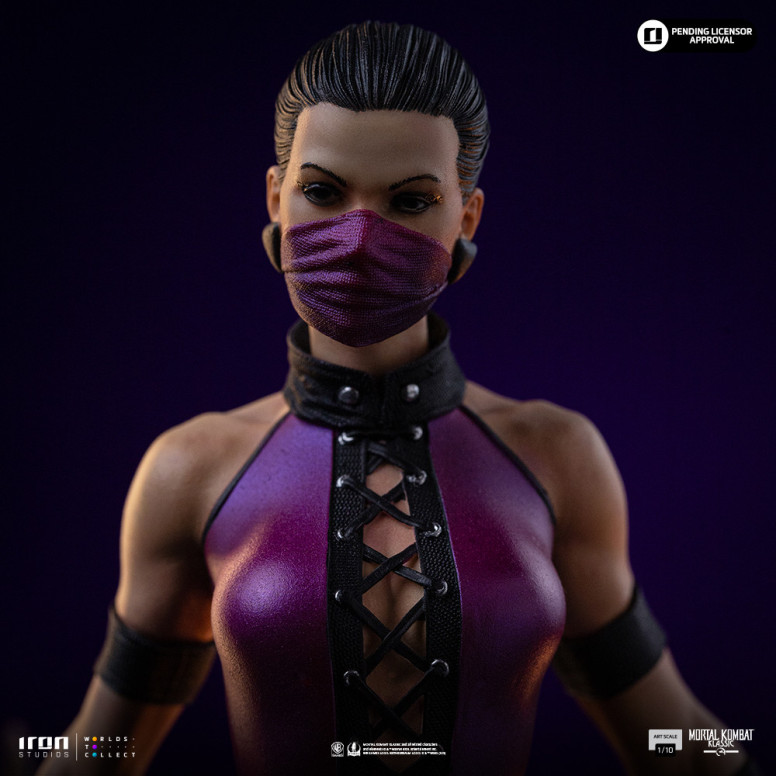 Iron Studios - Mortal Kombat - Mileena Arte Escala 1/10