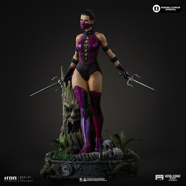 Iron Studios - Mortal Kombat - Mileena Arte Escala 1/10