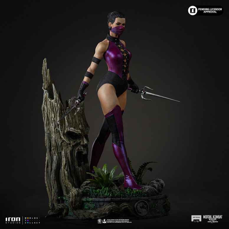 Iron Studios - Mortal Kombat - Mileena Arte Escala 1/10