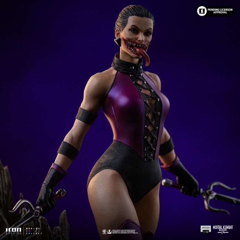 Iron Studios - Mortal Kombat - Mileena Arte Escala 1/10