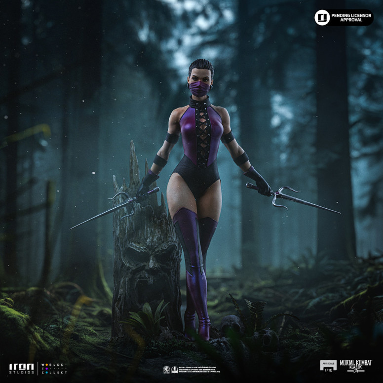 Iron Studios - Mortal Kombat - Mileena Arte Escala 1/10