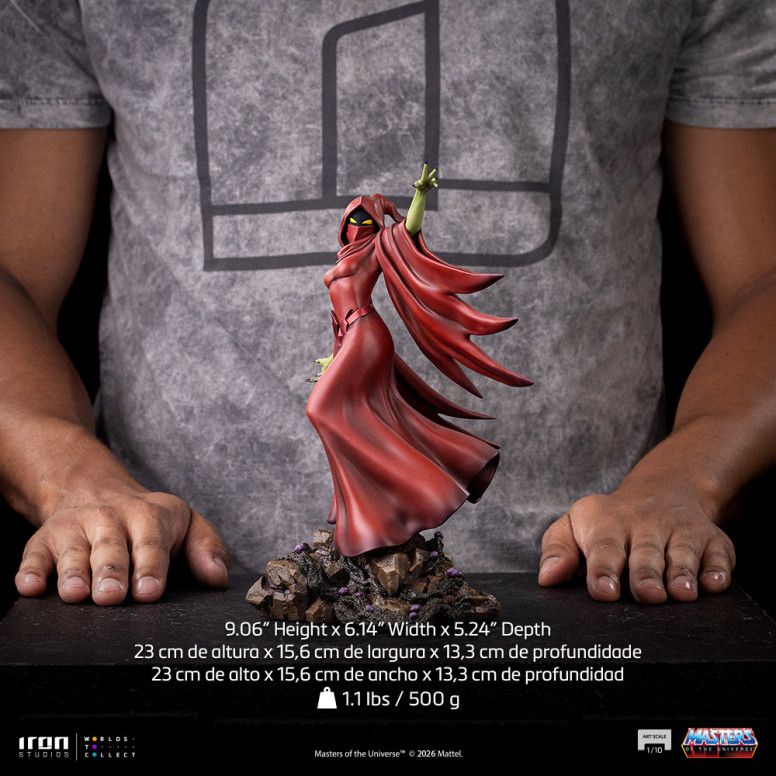 Iron Studios - SHADOW WEAVER Art Scale 1/10 - Masters del Universo - Masters del Universo