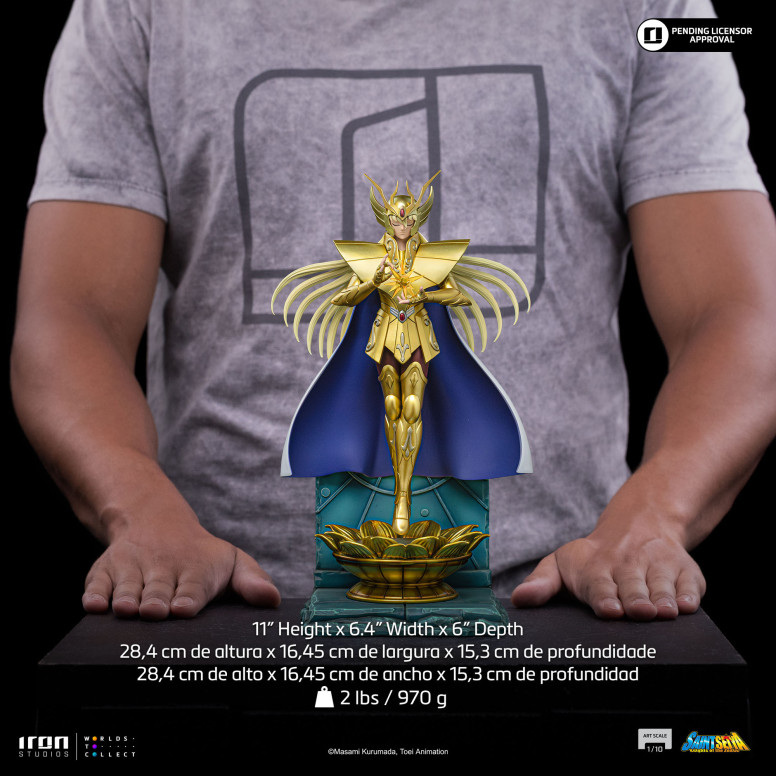 Iron Studios - Saint Seiya - Virgo Shaka Arte Escala 1/10 - Caballeros del Zodiaco