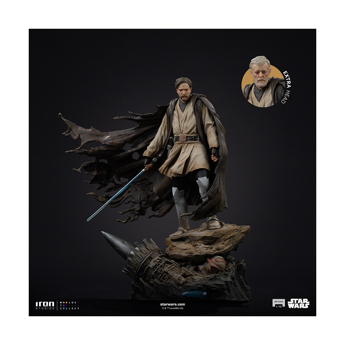 Iron Studios Star Wars - Firma Obi-Wan Kenobi Art Scale 1/10