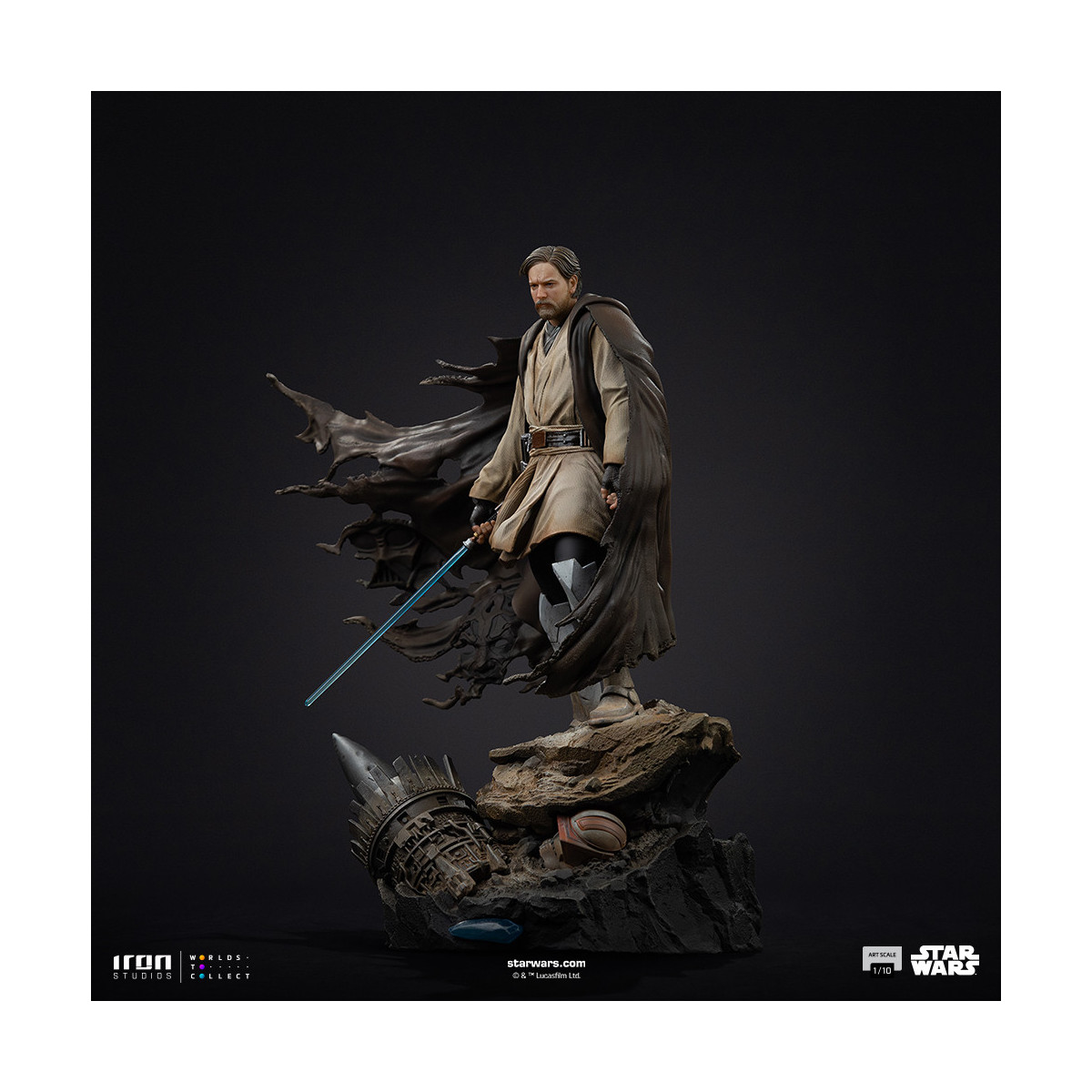 Iron Studios Star Wars - Firma Obi-Wan Kenobi Art Scale 1/10