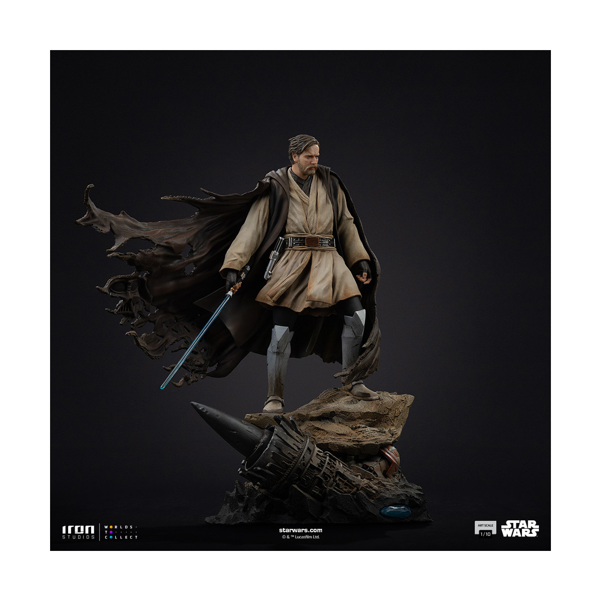 Iron Studios Star Wars - Firma Obi-Wan Kenobi Art Scale 1/10