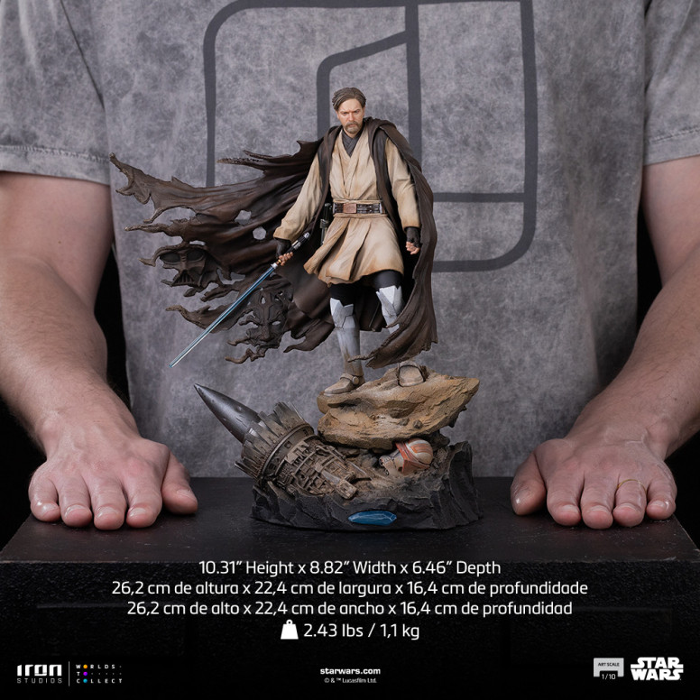 Iron Studios Star Wars - Firma Obi-Wan Kenobi Art Scale 1/10