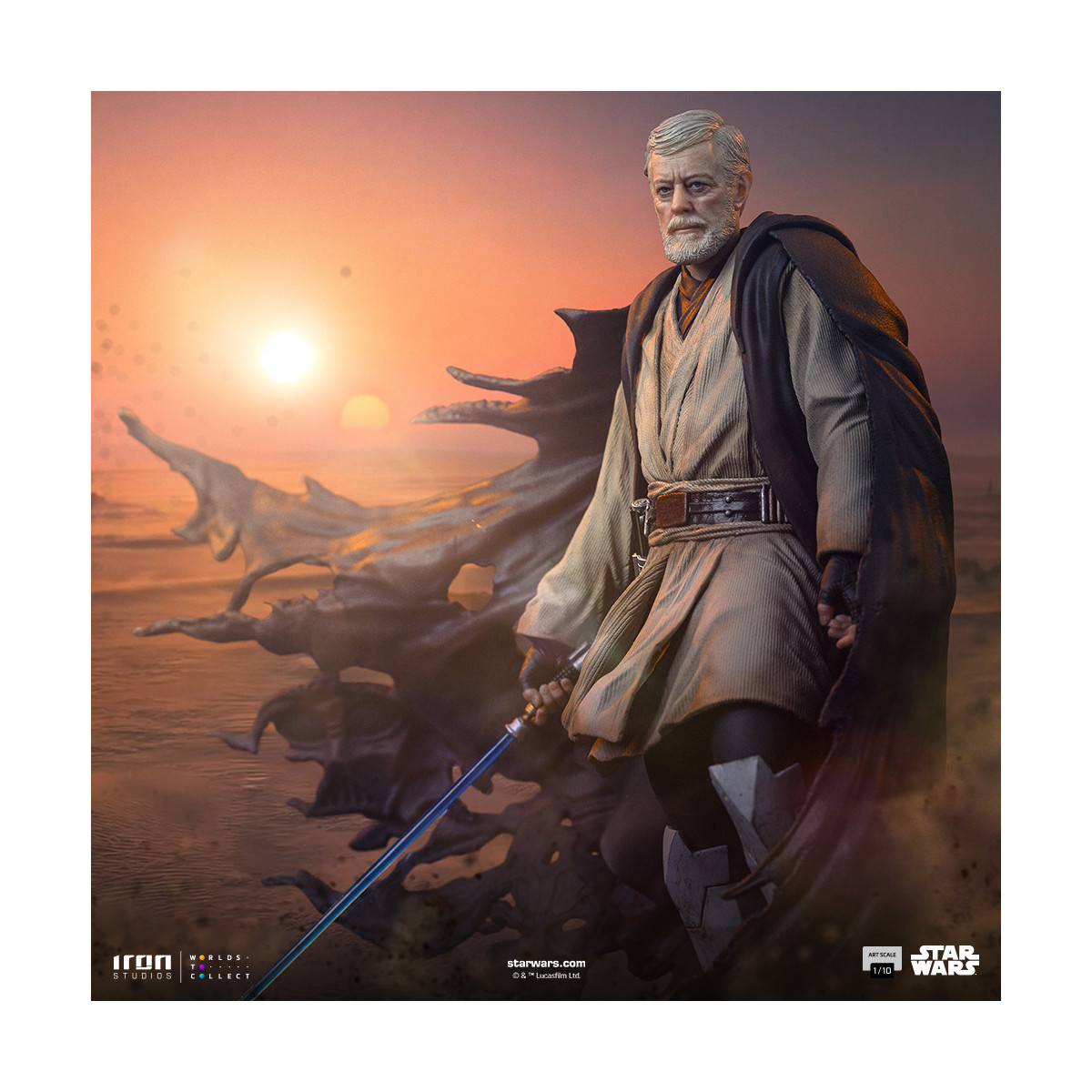 Iron Studios Star Wars - Firma Obi-Wan Kenobi Art Scale 1/10