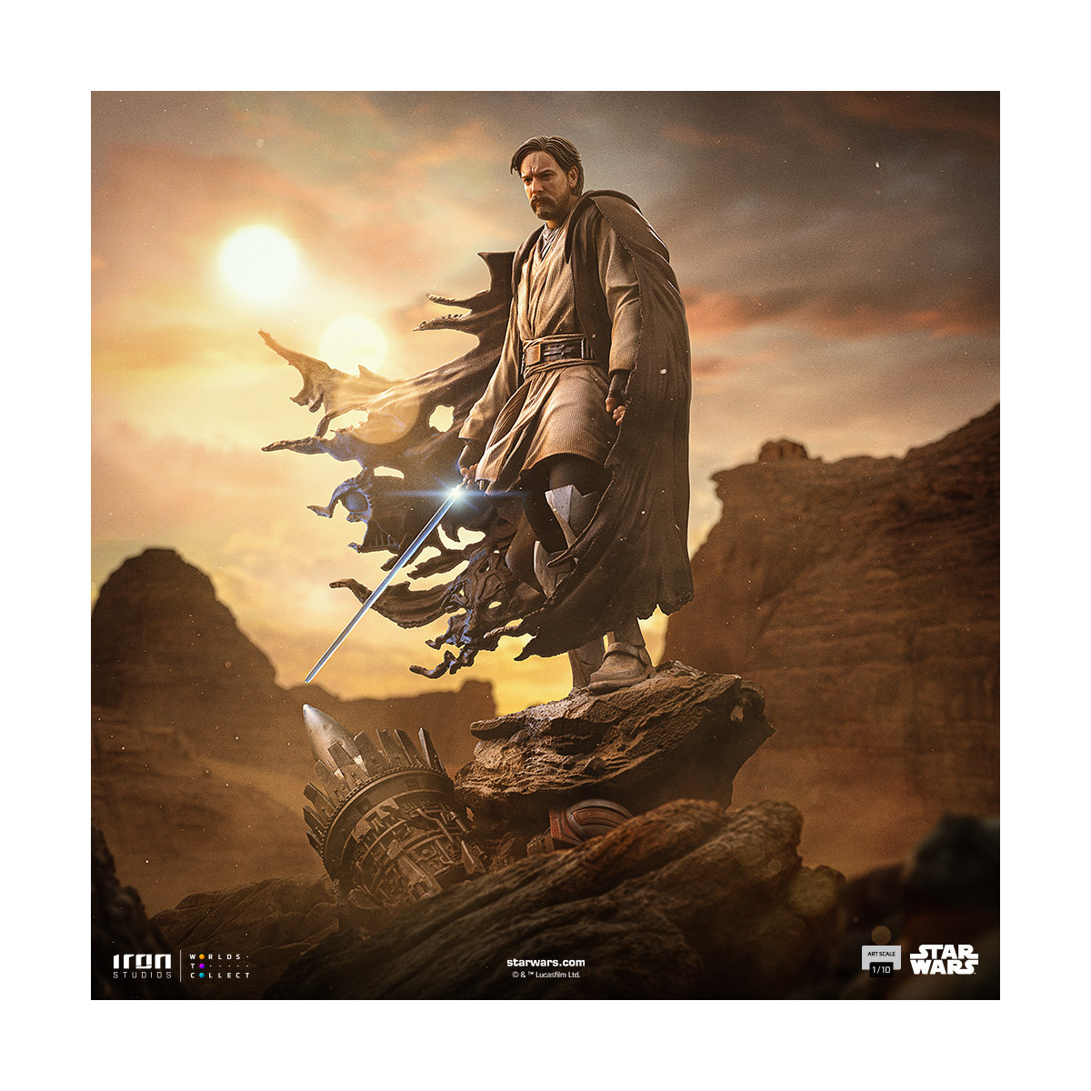 Iron Studios Star Wars - Firma Obi-Wan Kenobi Art Scale 1/10
