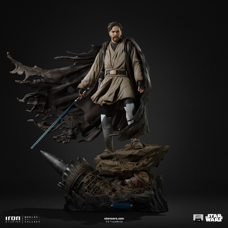 Iron Studios Star Wars - Réplica del Legado de Obi-Wan Kenobi 1/4 Firmas