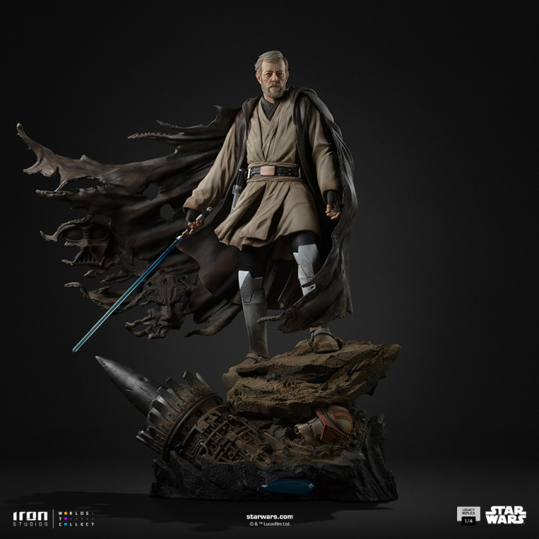 Iron Studios Star Wars - Réplica del Legado de Obi-Wan Kenobi 1/4 Firmas