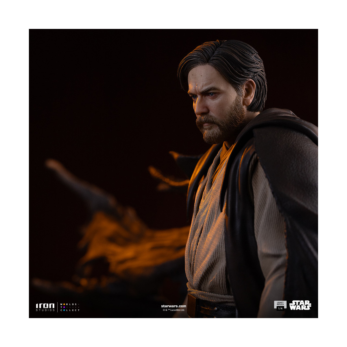 Iron Studios Star Wars - Réplica del Legado de Obi-Wan Kenobi 1/4 Firmas