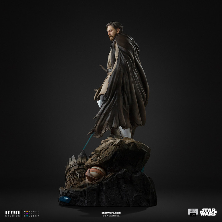 Iron Studios Star Wars - Réplica del Legado de Obi-Wan Kenobi 1/4 Firmas