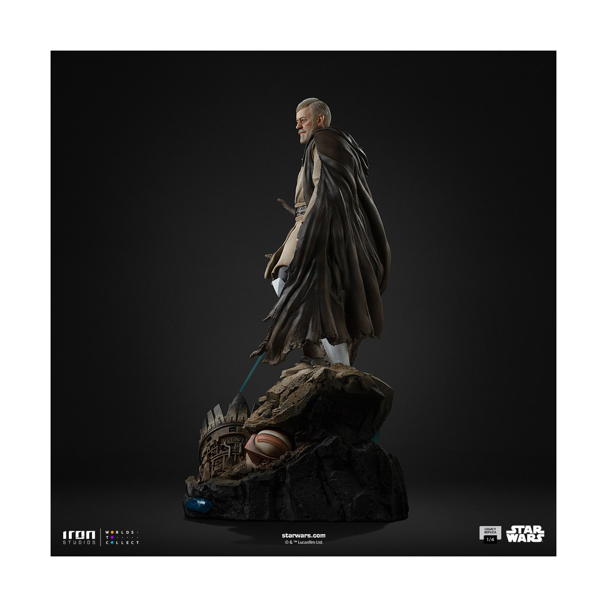 Iron Studios Star Wars - Réplica del Legado de Obi-Wan Kenobi 1/4 Firmas