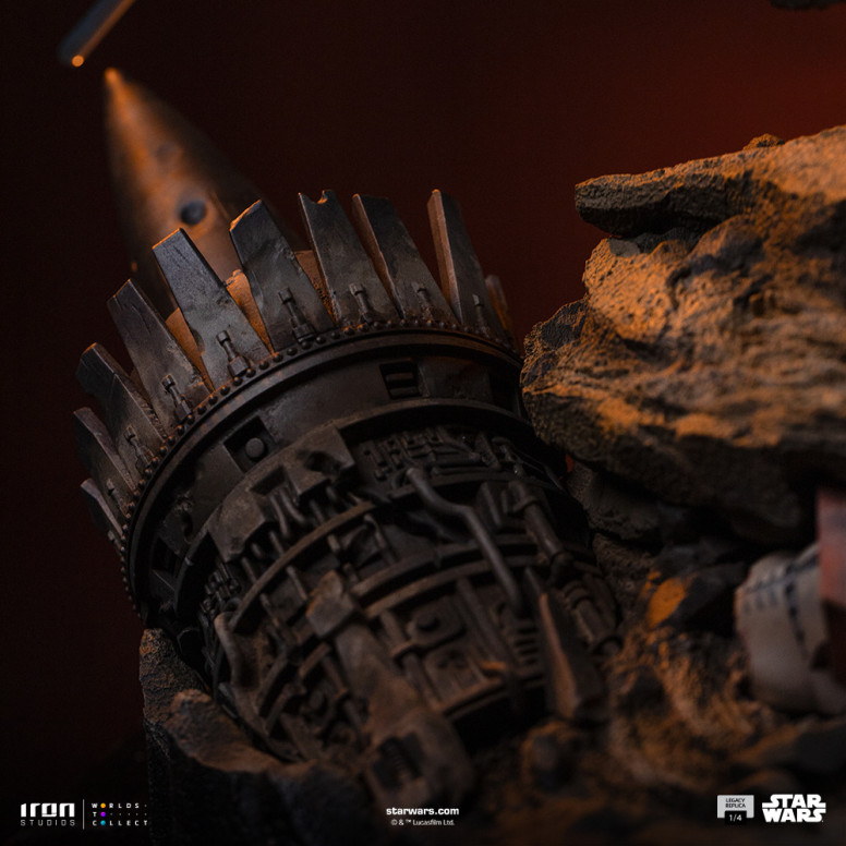 Iron Studios Star Wars - Réplica del Legado de Obi-Wan Kenobi 1/4 Firmas