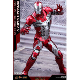 Hot Toys Iron Man Mark V Movie Masterpiece Diecast 1/6