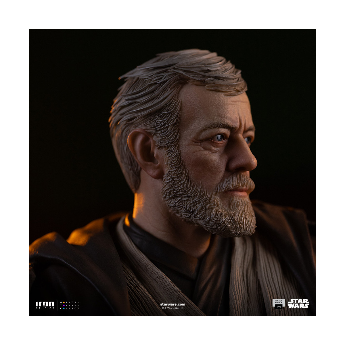 Iron Studios Star Wars - Réplica del Legado de Obi-Wan Kenobi 1/4 Firmas