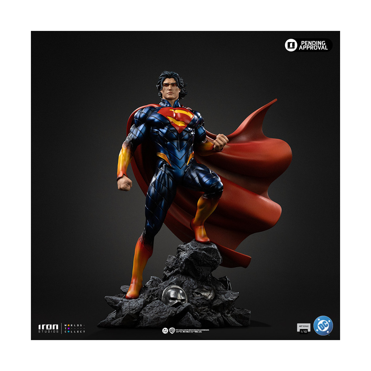 Iron Studios - DC Comics - Absolute Superman Escala de Arte Escala de Arte 1/10