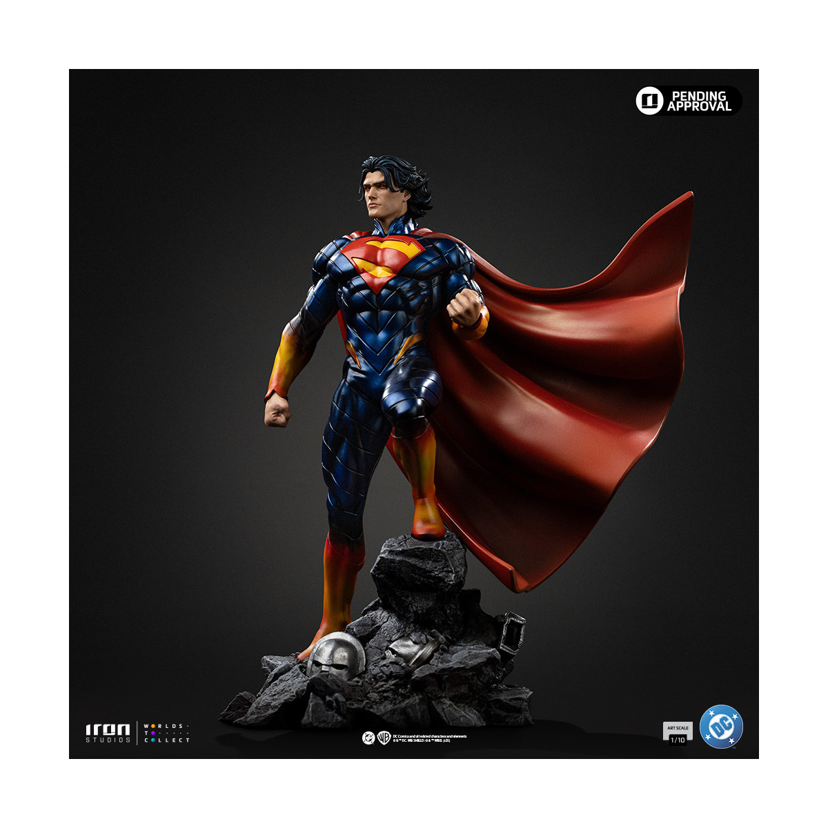 Iron Studios - DC Comics - Absolute Superman Escala de Arte Escala de Arte 1/10