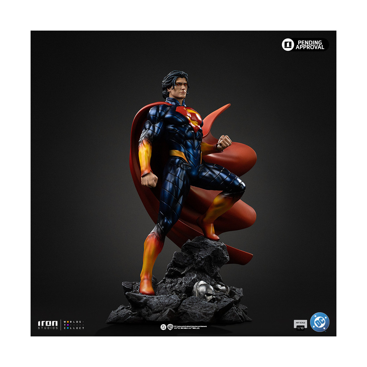 Iron Studios - DC Comics - Absolute Superman Escala de Arte Escala de Arte 1/10