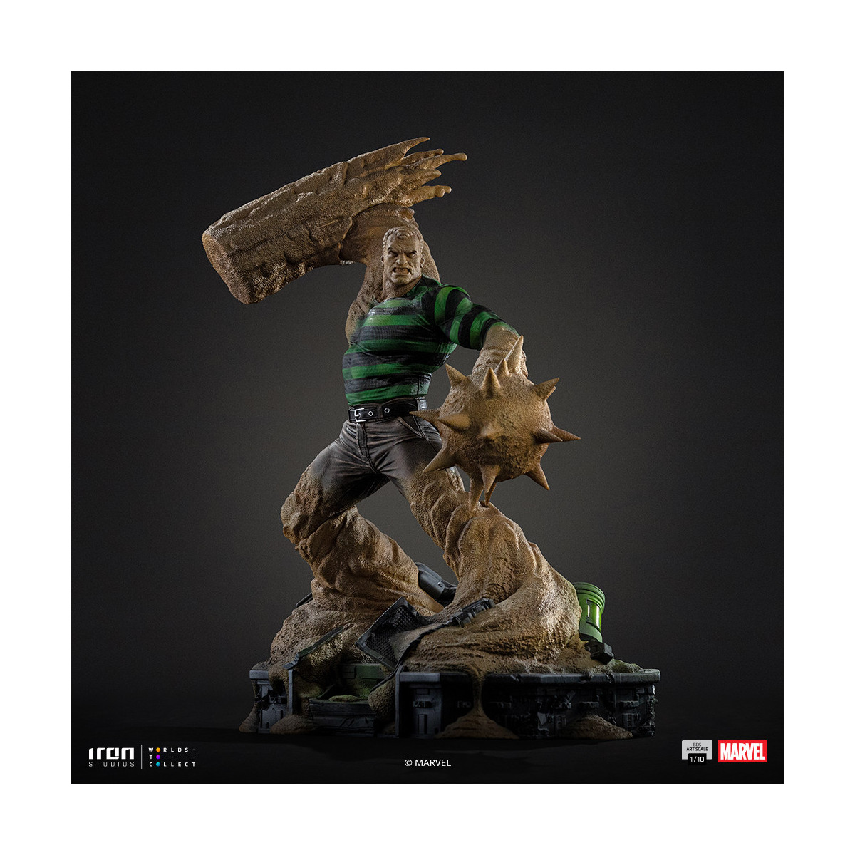 Iron Studios Marvel Comics - Spider-Man Vs Villains - Sandman BDS Art Escala 1/10