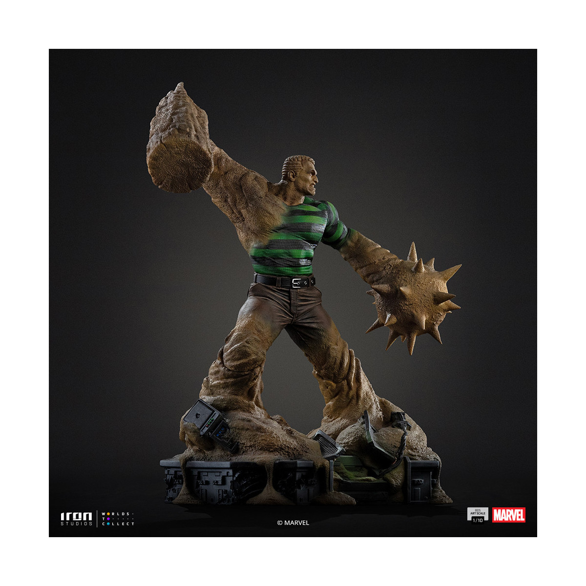 Iron Studios Marvel Comics - Spider-Man Vs Villains - Sandman BDS Art Escala 1/10