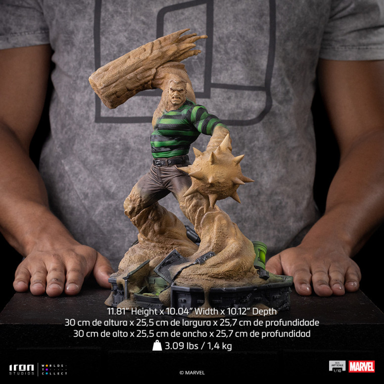 Iron Studios Marvel Comics - Spider-Man Vs Villains - Sandman BDS Art Escala 1/10