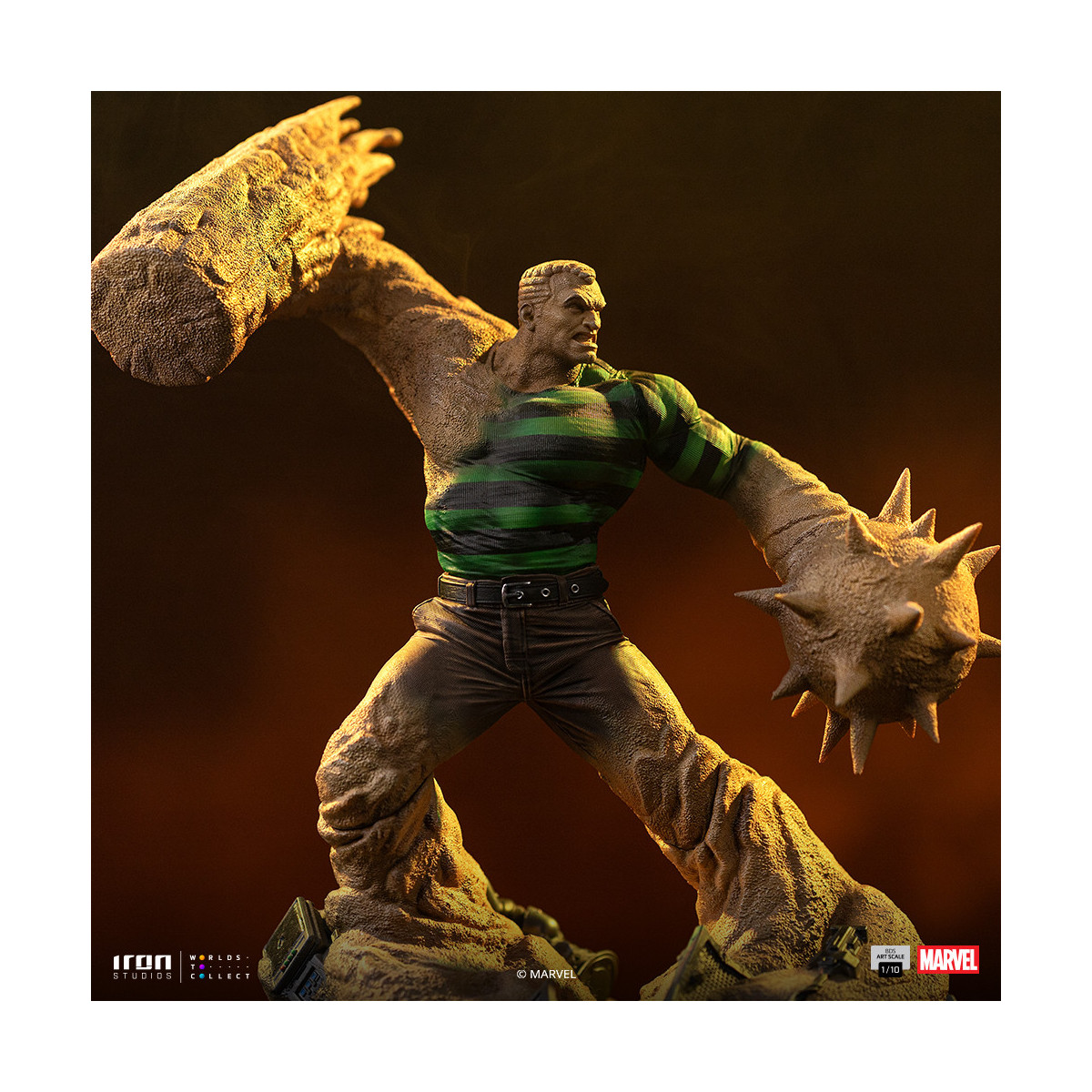 Iron Studios Marvel Comics - Spider-Man Vs Villains - Sandman BDS Art Escala 1/10
