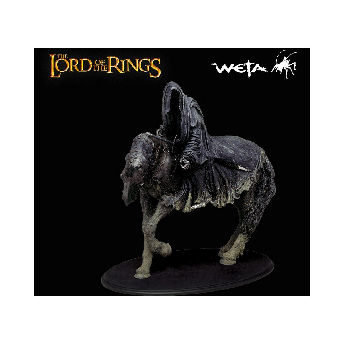 Weta - RINGWRAITH Y STEED 1/6 - El Señor de los Anillos - Segunda mano