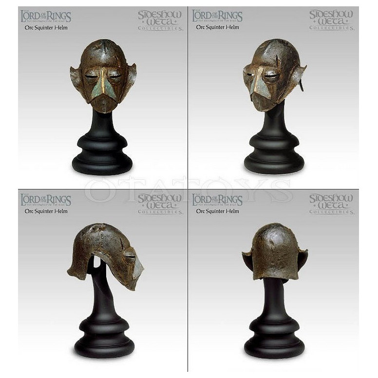 Weta - Casco 1/4 Orco Squinter - El Señor de los Anillos - Segunda mano