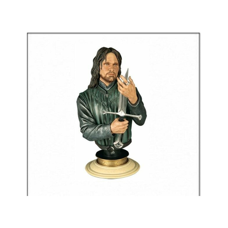 Sideshow - El Señor de los Anillos - ARAGORN Legendary Scale Bust 1/2 - Ocasión