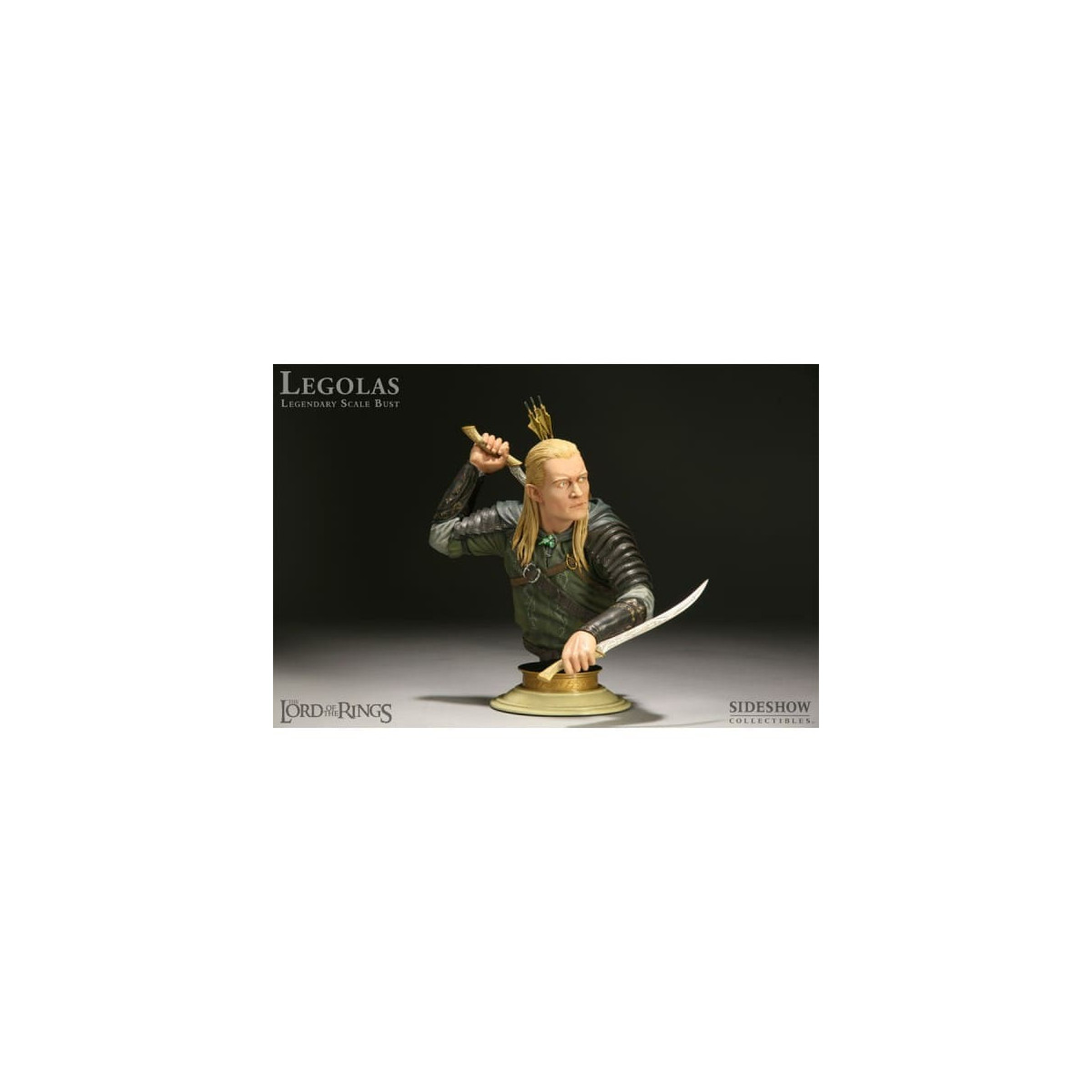 Sideshow - El Señor de los Anillos - LEGOLAS Legendary Scale Bust 1/2 - Ocasión
