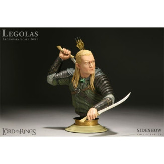 Sideshow - El Señor de los Anillos - LEGOLAS Legendary Scale Bust 1/2 - Ocasión